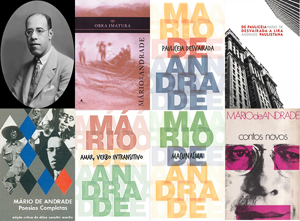 Capas de livros de Mário de Andrade