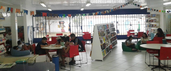 sala de leitura da biblioteca Menotti Del Picchia