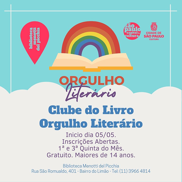 CLUBE: ORGULHO LITERÁRIO