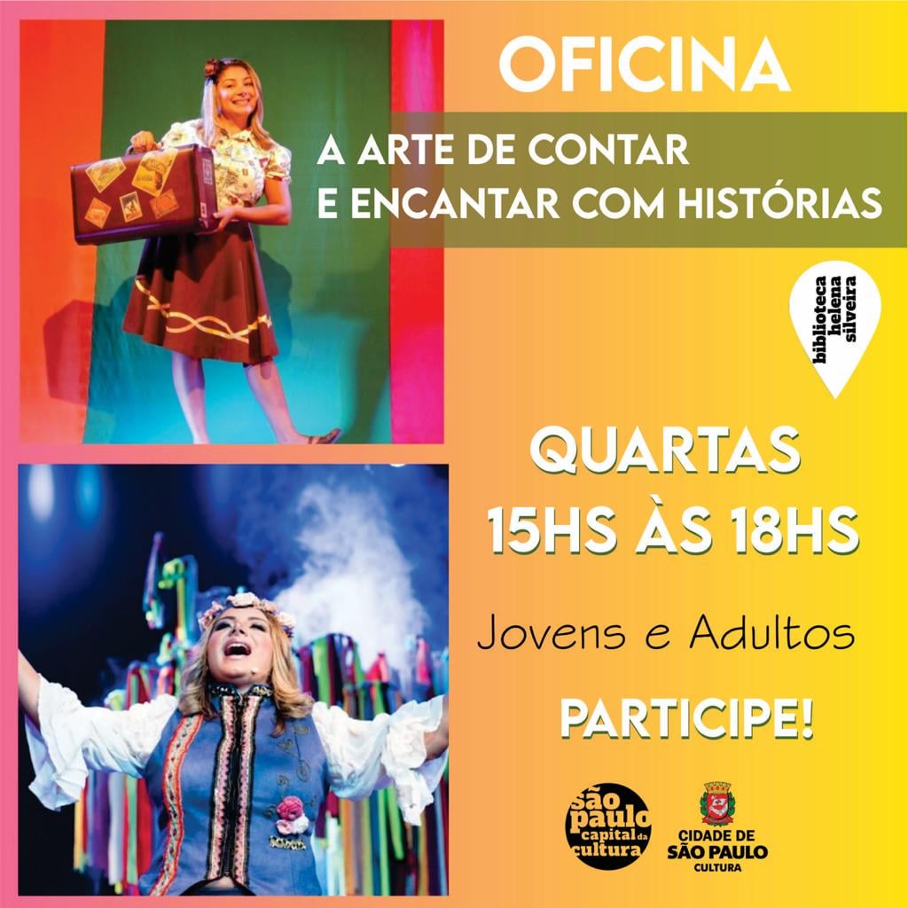 Oficina "A  Arte de Contar e Encantar com Histórias"