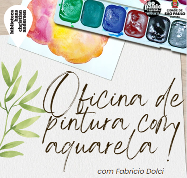 Oficina de Pintura com Aquarela