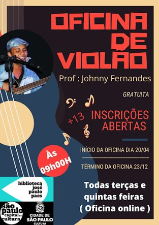 Oficina de Violão nível intermediário