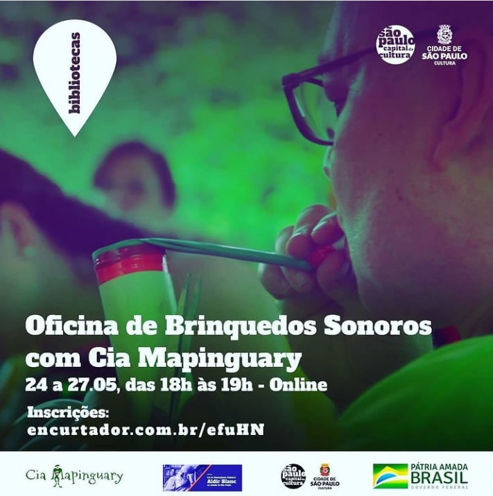 Semana do Brincar: Oficina de Brinquedos Sonoros