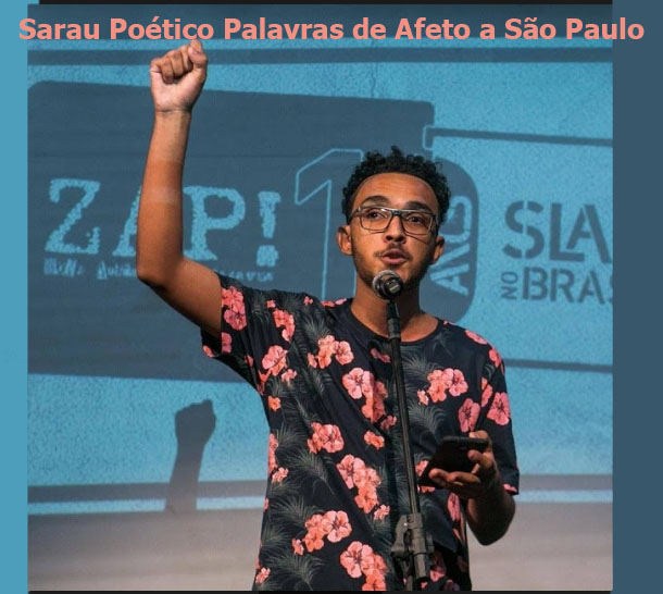 Sarau Poético Palavras de Afeto a São Paulo