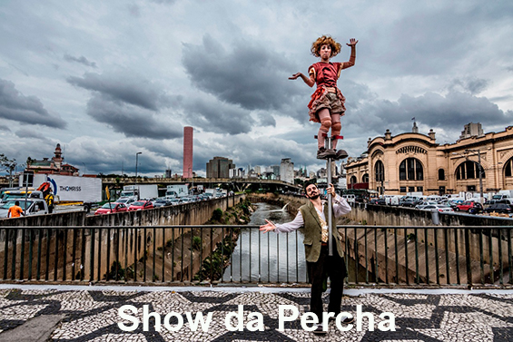 Reabertura da Biblioteca Anne Frank com Show da Percha