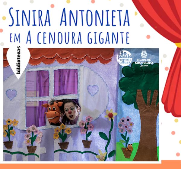 Programação Cultural das Biblioteca Viriato Corrêa e Camila