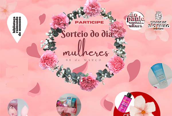 Sorteio Dia da Mulher