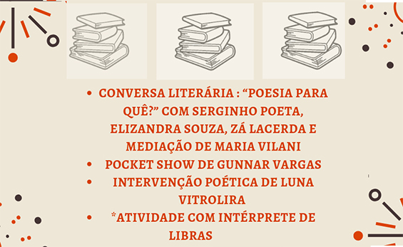 Conversa Literária: “Poesia para quê?