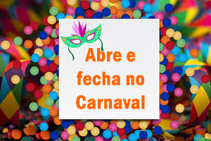 Abre e fecha nas bibliotecas no carnaval