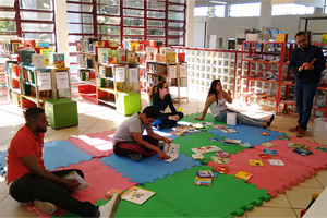 mediação de leitura na biblioteca