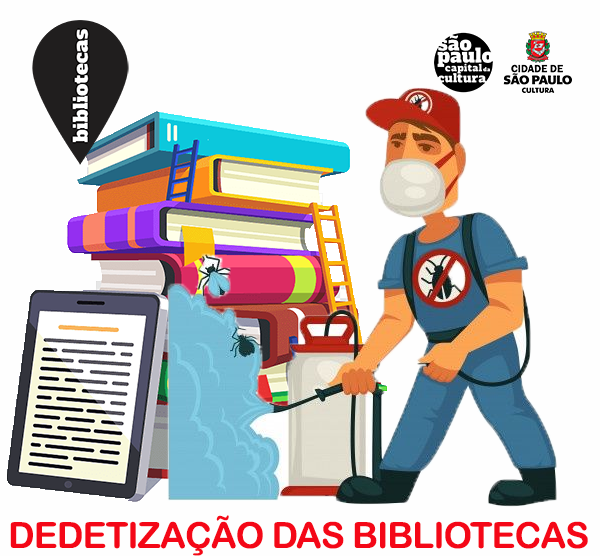 dedetização nas bibliotecas CSMB