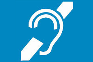 Ícone de deficiência auditiva