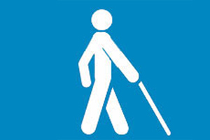 Ícone de deficiência visual