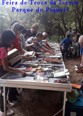 Feira de troca de livros - Parque do Piqueri