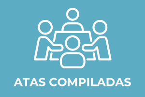 Imagem ilustrativa de um mesa com 4 pessoas. A imagem possui o fundo azul e contém o titulo 