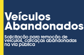 A imagem é um card retangular com um fundo azul escuro e uma faixa vertical amarela no lado esquerdo. Em destaque e em branco, lê-se 