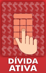 desenho de uma mão com o dedo indicador sobre uma calculadora